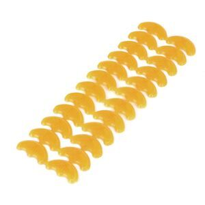 Rubber Nonslip Shoes Sole Saver Heel Plate Tips Repair 24pcs (Pack of 1) Brown